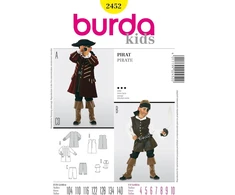 Burda siuvimo modelis 2452: Pirato kostiumas