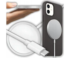 Buzzix Magsafe indukcinis įkroviklis iphone 11 12 13 14 15 airdpods pro max qi