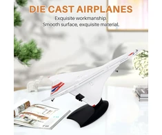 Caapmony 1/200 concorde viršgarsinio keleivinio lėktuvo air british airway modelis kolekcijai
