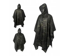 Camo Military Gear Ripstop Multicam Juodas pončas-palapinė