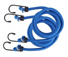 Carmotion Elastingos virvės su kabliukais 8mm x 100cm 2 vnt