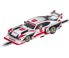 Carrera Evolution - 20027718 I Ford Capri Zakspeed Turbo I Automobilis lenktynių trasai, paruoštas lenktynėms I Slot Car lenktynės berniukams, mergaitėms ir visai šeimai I Originali Ford licencija, mastelis 1:32 I Lenktynių trasa