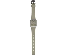 Casio A100wef-3aef skaitmeninis laikrodis su žaliu ciferblatu