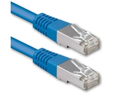 Cat6 ethernet lan patch cord tinklo kabelis cat 6 - 7.5m mėlynas - 1 vnt. sftp pimf lszh varinis