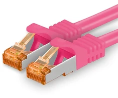 Cat.7 tinklo kabelis 10 Gb/s Sftp Pimf Lszh su Rj45 jungtimi