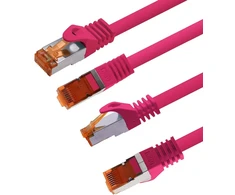Cat.7 tinklo kabelis 10 Gb/s Sftp Pimf Lszh su Rj45 jungtimi