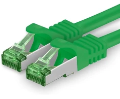 Cat7 tinklo kabelis - cat 7 ethernet kabelis, tinklo / interneto / dsl / modemo / maršrutizatoriaus / hub patch kabelis, lan kabelis, raw kabelis, 10 gb/s (s-ftp pimf), patch kabelių rinkinys su rj 45 jungtimi, cat.6a