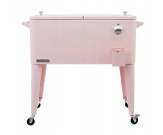 Cecotec Šaldytuvas-šaldytuvas sodui 76l Permasteel Ps-203 rožinis