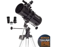 Mikroskopas Celestron Powerseeker 127eq teleskopas