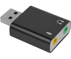 Stiprintuvas Cenpek usb į 3,5 mm lizdo garso adapteris kompiuterio išorinė garso plokštė usb7.1 garso plokštė