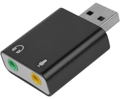 Stiprintuvas Cenpek usb į 3,5 mm lizdo garso adapteris kompiuterio išorinė garso plokštė usb7.1 garso plokštė