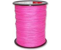 Chapuis Dr14 pinta polipropileno virvė, maksimali apkrova 40 kg, skersmuo 1,5 mm, ilgis 200 m, rožinė