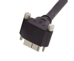 Chenyang usb 3.0 į usb 3.0 micro-b duomenų kabelis su varžtų tvirtinimu pramoninei kamerai 90 laipsnių žemyn kampu 1.2 m