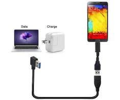 Chenyang usb 3.0 type a male į female 90 laipsnių stačiu kampu prailginimo kabelis 20 cm