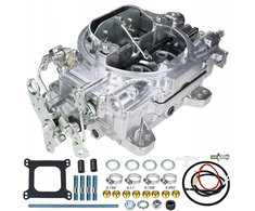 Chevrolet Rankinis sklendės 4 kamerų karbiuratorius 600 Cfm su tarpine, skirtas Edelbrock 1405