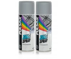 Cinkas purškikliu Pulsar Ocynk antikorozinis gruntas 400 ml x2