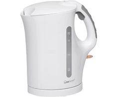 Clatronic® virdulys | virdulys | virdulys | 1.7 l virdulys su automatiniu ir rankiniu išjungimu | nuimamas kalkių filtras | maks. 2200 w | virdulys | wk 3819 baltas