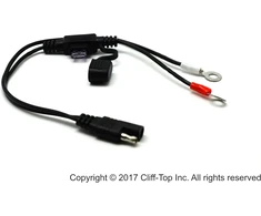 Cliff-top 3.3 Amp motociklo vairo sae usb įkroviklis