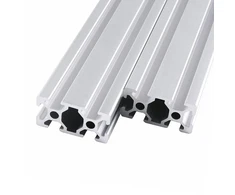 Cncyeah aliuminio profilis 2040, 400 mm, europinio standarto sistema, 20 x 40 mm, aliuminio profilio ekstruzija, linijinis bėgis, 2 vnt.