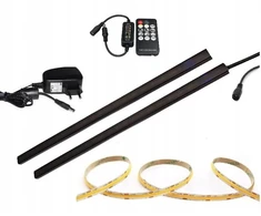 Cob led apšvietimas lamelės sienelė televizorius ir t.t. 2 x 120 cm užsakymas