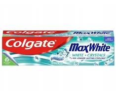 Colgate Max Baltas baltas crystals dantų pasta 75 ml