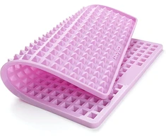 Collory kepimo kilimėlis, pagamintas iš 100% platininio silikono, daugkartinio naudojimo kepimo kilimėlis, atsparus karščiui iki 240 °c, dydis 40 x 29 x 1 cm, saugus maistui (be Bpa), kepimo kilimėlis, sausainiai šunims, alyvinės spalvos