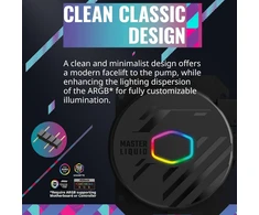 Cooler Master Masterliquid 240l Core Argb Skysčio Aušinimo Rinkinys