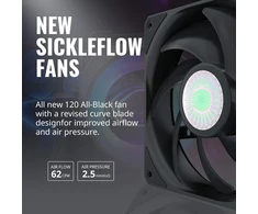 Cooler Master Masterliquid Ml360 Mirror Argb uždaro ciklo Aio Cpu skystas aušintuvas, Mirror Argb siurblys, 360 radiatorius, trigubas Sickleflow 120 mm, 3-ios kartos dvigubos kameros siurblys, skirtas Amd Ryzen/intel Lga1200/1151