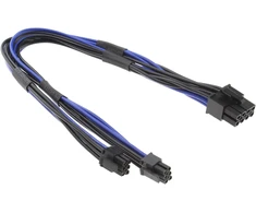 Create idea Pcie maitinimo kabelio adapteris, dvigubas mini 6 kontaktų į 8 kontaktų kištukas, suderinamas su Mac Pro vaizdo plokšte, 18 Awg