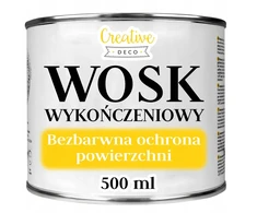 Creative Deco Bespalvis vaškas medienai 500ml