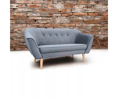 Crofex Ivo dvivietė sofa-lova, pilka, apmušta sofa svetainei, biurui, laukiamajam