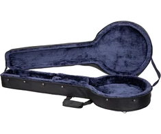 Crossrock lengvas dėklas iš putų 5 stygų rezonatoriniam ir gibson tenor bandžo – su nuimamais dirželiais, skyreliu priedams ir išorine kišene – juodas (crp200bjbk)