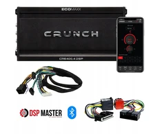 Crunch Dsp procesorius su Bluetooth stiprintuvu automobiliams Ford Land Rover, seni modeliai