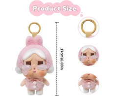 Crybaby Crying Again, 17 cm Cryings Again pliušiniai žaislai, Crybabys pliušiniai raktų pakabukai, Cry Baby lėlių pakabukas, Cryings Babies pliušinė lėlė, kimštinis žaislas lėlės pakabukas gimtadienio dovana (a)