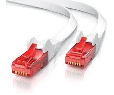 Csl Cat. 6 Ethernet tinklo kabelis, 25m, baltas