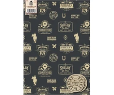 Danilo Promotions Ltd Peaky Blinders 4 lapai po 4 etiketes 70 x 50 cm oficialus produktas, atsakingai pagamintas