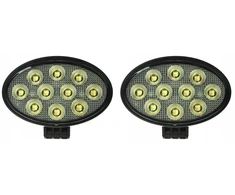 Darbinis halogenas 40 led 12-24v ledinis prožektorius Osram ovalus 40w ip68