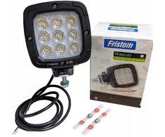 Darbinis žibintas atbulinės eigos halogeninis led 9 led prožektorius 12/24v 650lm