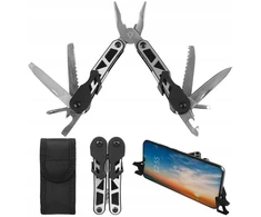 Daugiafunkcis įrankis multitool dominator su telefono stovu