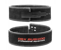 Dbx bushido storas odinis kultūrizmo diržas su sagtimi jėgos treniruotėms trikovėje m