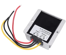 Dc įtampos keitiklis dc8v~40v į dc12v 6a 72w automatinis step up step down keitiklis įtampos reguliatorius boost buck modulis vandeniui atsparus aliuminio lydinio korpusas