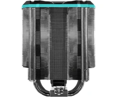 DeepCool Icesleet G6 Stealth šilumos vamzdelis, padengtas juodu nikeliu, 6 tiesioginio kontakto su itin tyliu 140 mm ventiliatoriumi, Premium Cpu oro aušintuvas, suderinamas su Lga 1700 ir Am5