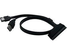 Default Adapteris Sata 22pin į Esata + Usb duomenų ir maitinimo kabelis