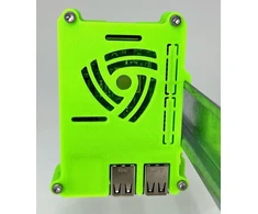 Dėklas Case dėklas Raspberry Pi 3 modelis B su Din bėgelio laikikliu
