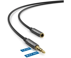 Deleycon 5m Aux prailginimo laidas 3.5mm stereo jungtis