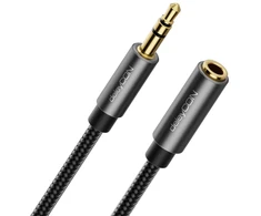 Deleycon 5m Aux prailginimo laidas 3.5mm stereo jungtis