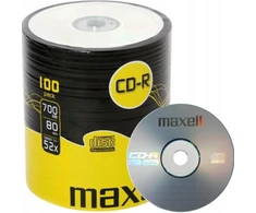 Dell Cd diskas Maxell Cd-r 700 Mb 100 vnt.