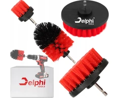 Delphi Tools Valymo šepečiai gręžtuvui/suktuvui, universalūs