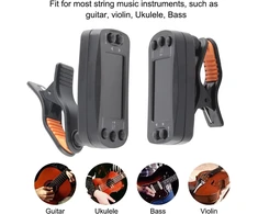 Demeras derinimo metronomas, prisegamas 2 viename nešiojamas Lcd derintuvas ir metronomas su spalvotu Led ekranu gitarai, bosui, smuikui, ukulele reguliatorius