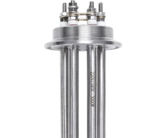 Dernord kaitinimo elementas Tri-clamp 220 V 3000 W Dn50 2 colių kaitinimo strypo vamzdžio flanšas nerūdijantis plienas su juodu